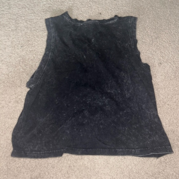 Double zero black halter neck tank top - Picture 2 of 2